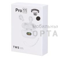 Наушники беспроводные внутриканальные Pro 11, черные