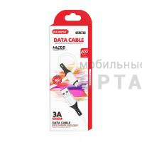 Кабель USB RECRSI CA884 Micro белый