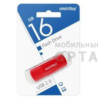 Флешка USB 16GB Smartbuy  Scout  красный Флешка USB 16GB Smartbuy  Scout  красный