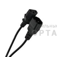 Кабель VCOM монитор-компьютер 220V (UPS -> устройство) <VDE> 3G*0.5 мм., 1.8 м. (1/50)