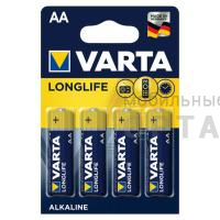 Элемент питания VARTA  LR6 Longlife (4 бл)   (80/400) Элемент питания VARTA  LR6 Longlife (4 бл)   (80/400)