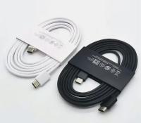 Кабель Samsung S23 Type-С to Type-С Cable (1.8m) (оригинал), белый, в техпаке