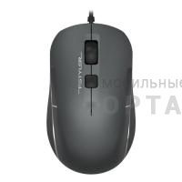 Мышь проводная A4TECH Fstyler FM26 (1600dpi) USB для ноутбука (4but), серый/черный (1/60)