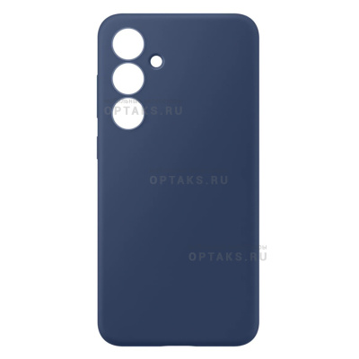 Чехол силикон COVER, бархатная подкладка в упаковке, Honor X8b, синий